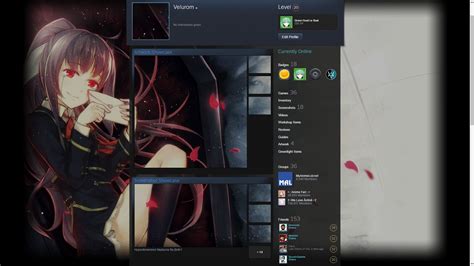 steam profile anime backgrounds|steam profile background download.